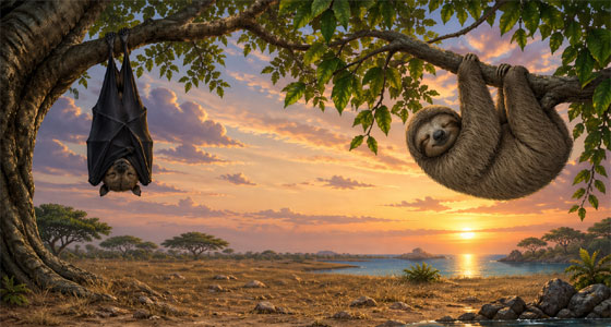 كيف تنام الحيوانات؟