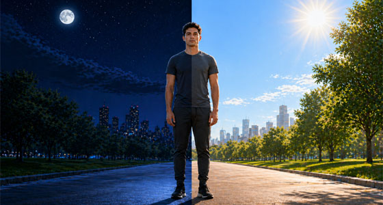 لماذا يختلف طول الجسم ليلا ونهاراً؟